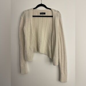 Abercrombie & Fitch Cream Cardigan Sweater
